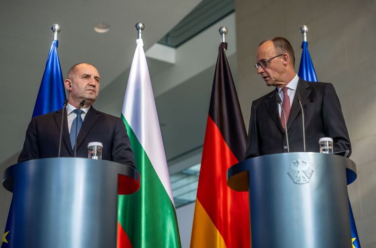 Kanzler Merz empfängt Bulgariens Premier Radew Kanzler Merz empfängt Bulgariens Premier Radew