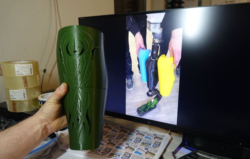 Teile aus dem 3D-Drucker für die Ukraine Teile aus dem 3D-Drucker für die Ukraine
