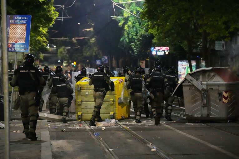 Proteste in Serbien