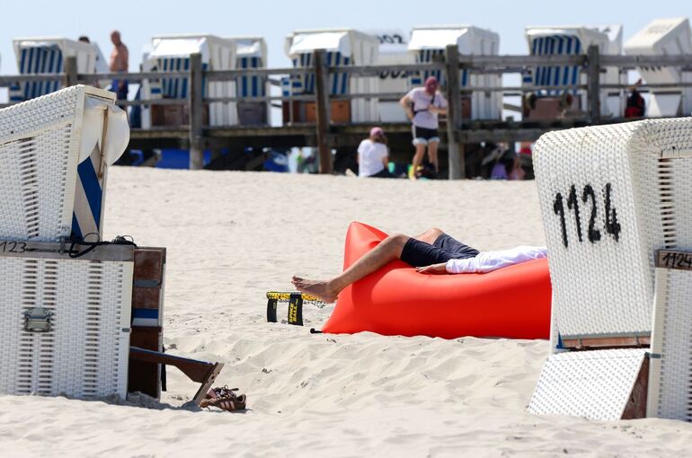 Sommerliches Wetter - St. Peter-Ording Sommerliches Wetter - St. Peter-Ording
