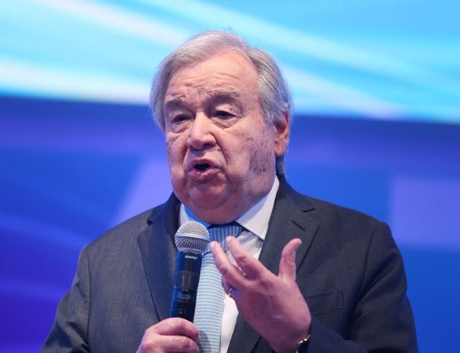 UN-Generalsekretär Antonio Guterres UN-Generalsekretär Antonio Guterres