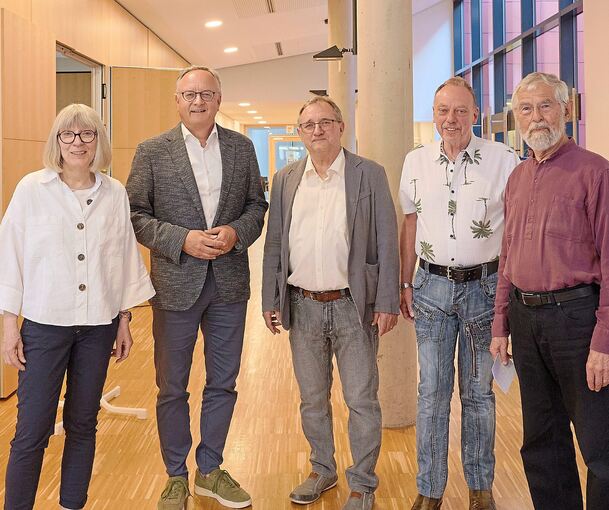 Nicole Furtwängler, Andreas Stoch, Jörg Fröscher, Peter Wilde und Herbert Paul.