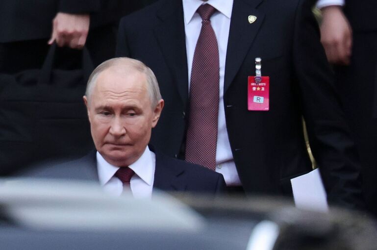 Russlands Präsident Putin Russlands Präsident Putin