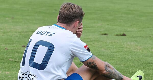 Sichtlich bedient: Alexander Götz.