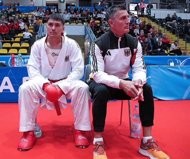Köksal Cakir (rechts) mit dem MTV-Athleten Nikolai Sekot.