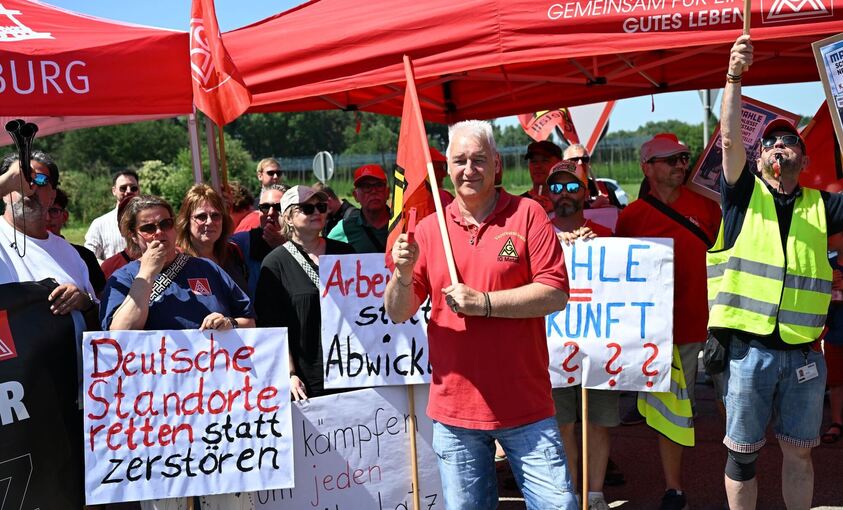 Streik beim Autozulieferer Mahle Streik beim Autozulieferer Mahle
