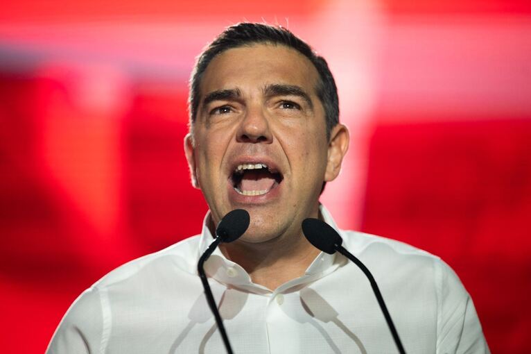 Der griechische Politiker Alexis Tsipras. Der griechische Politiker Alexis Tsipras.