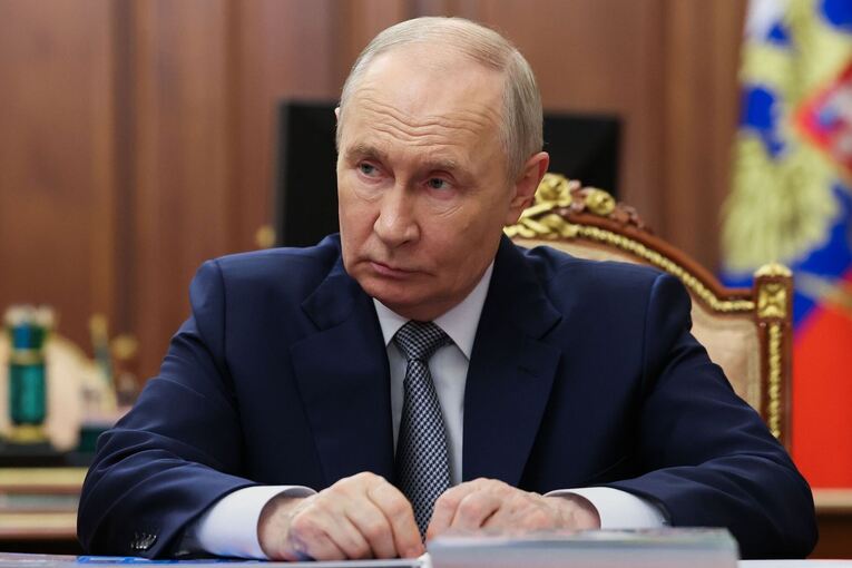 Russlands Präsident Putin Russlands Präsident Putin