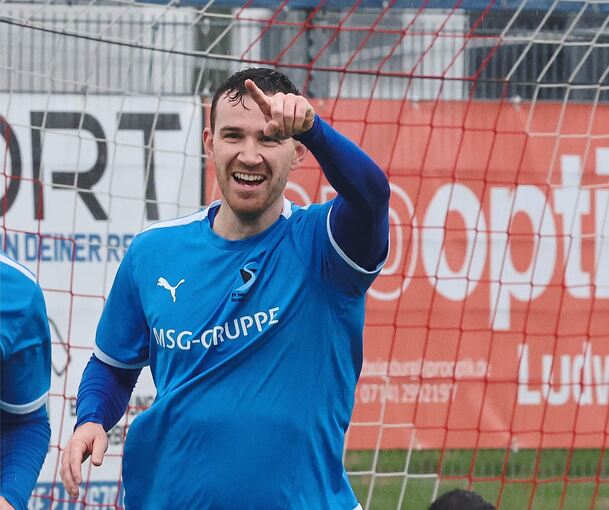 Mit herausragender Torquote: SVK-Angreifer Nico Schürmann.