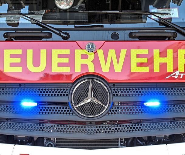 Die Feuerwehr hatte das Feuer schnell im Griff.