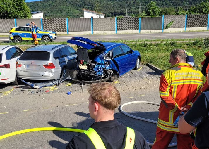 Tödlicher Unfall auf Supermarkt-Parkplatz Tödlicher Unfall auf Supermarkt-Parkplatz