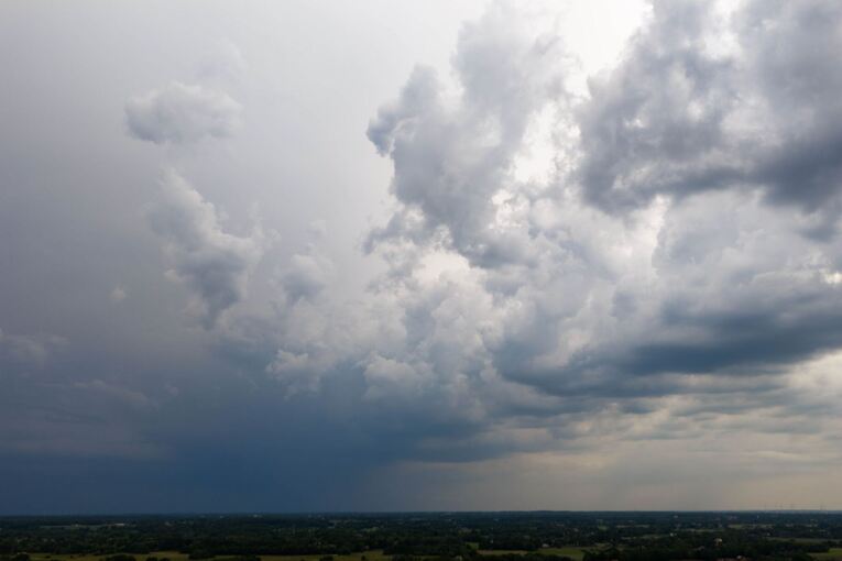 Unwetter mit Gewitter und Starkregen