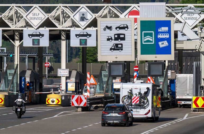 Nach der Totalsperre der Brennerautobahn Nach der Totalsperre der Brennerautobahn