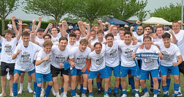 Die Bönnigheimer Meistermannschaft greift erst beim NEB-Cup an - und dann in der Bezirksliga.