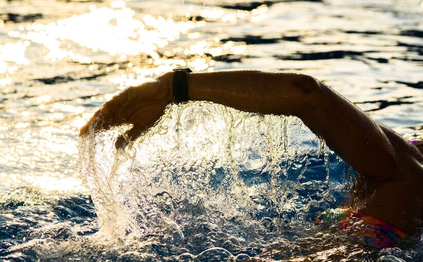 Schwimmerin Schwimmerin