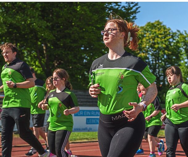 Tamara Röske bei ihrem Training in Kornwestheim.
