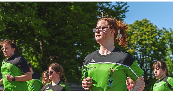 Tamara Röske bei ihrem Training in Kornwestheim.