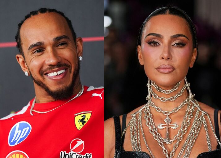 Kim Kardashian und Lewis Hamilton