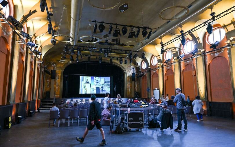 Pressetermin der Volksbühne zu Spielzeit 2026/27 Pressetermin der Volksbühne zu Spielzeit 2026/27
