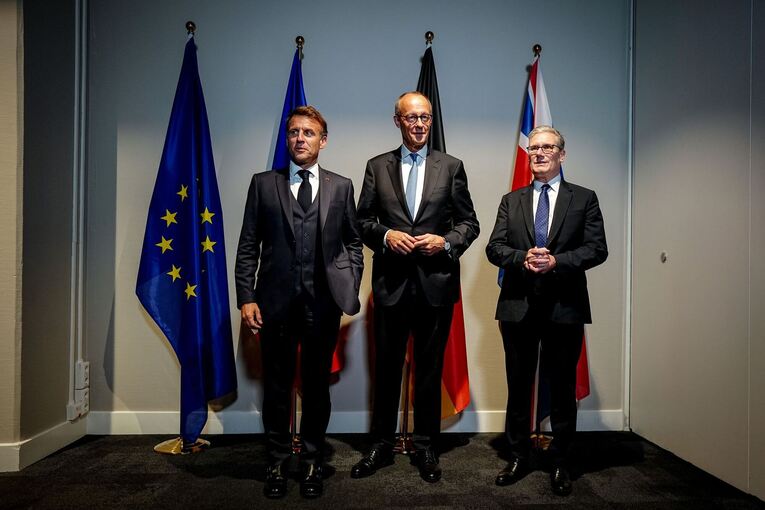Merz, Macron, Starmer Merz, Macron, Starmer