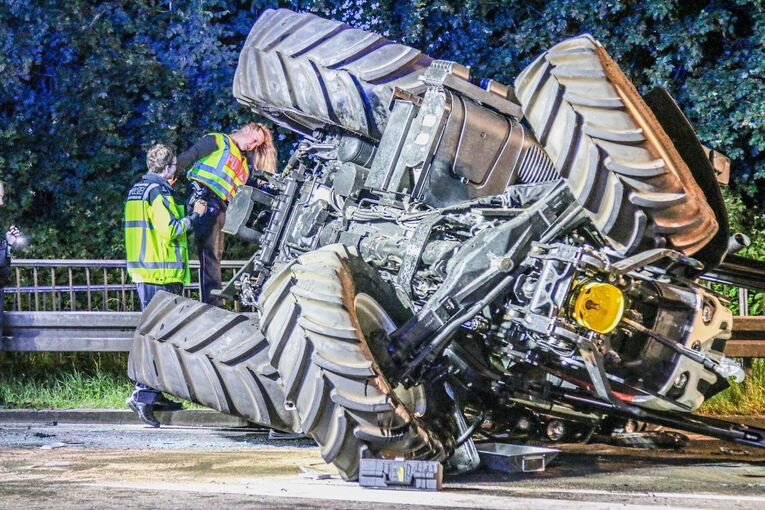 Toter bei Unfall mit Traktor