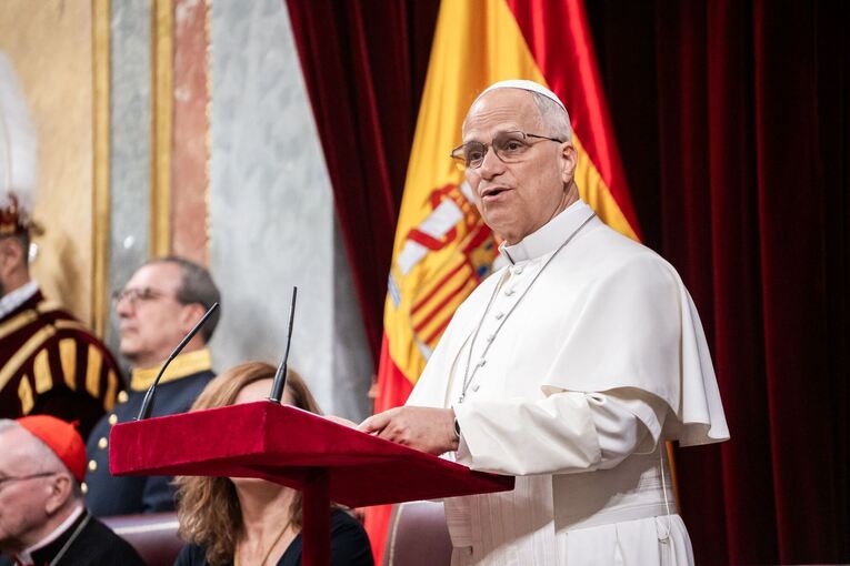 Papst Leo XIV. besucht Spanien - Madrid Papst Leo XIV. besucht Spanien - Madrid