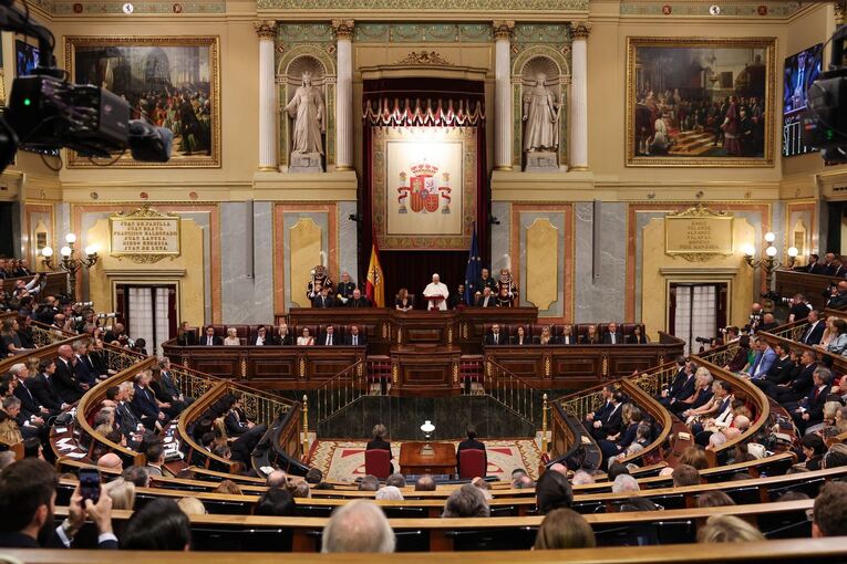 Papst Leo XIV. besucht Spanien - Madrid Papst Leo XIV. besucht Spanien - Madrid