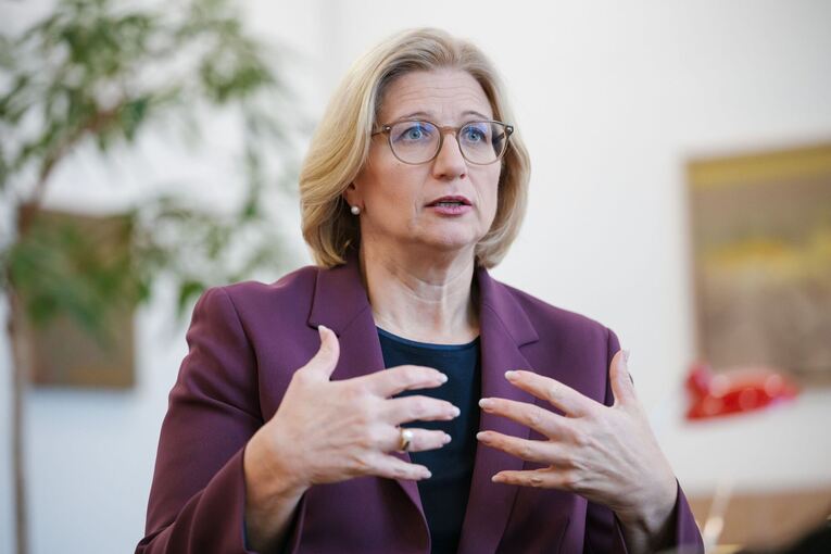 Saarlands Ministerpräsidentin Anke Rehlinger Saarlands Ministerpräsidentin Anke Rehlinger