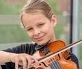 Alex spielt seit vier Jahren Geige. Sein Idol: Stargeiger David Garrett. Alex spielt seit vier Jahren Geige. Sein Idol: Stargeiger David Garrett.