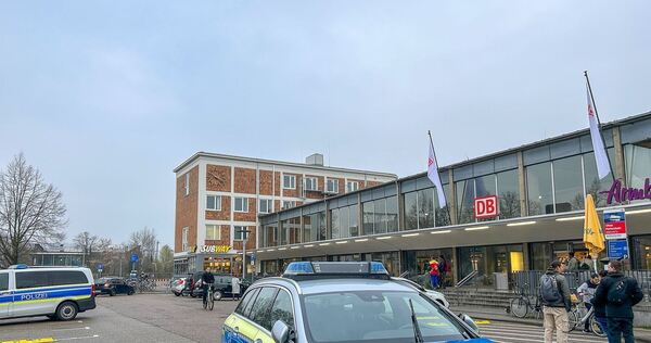 Arbeitsunfall am Bahnhof Bruchsal