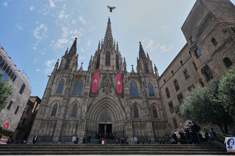 Papst Leo XIV. besucht Spanien - Barcelona Papst Leo XIV. besucht Spanien - Barcelona