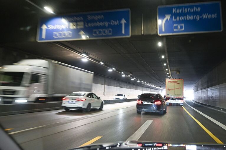 Engelbergtunnel bei Leonberg