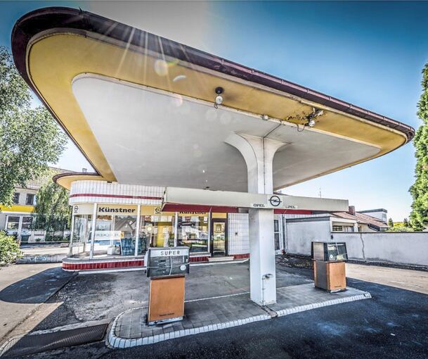 Die Tankstelle aus dem Jahr 1954 soll ein Anziehungspunkt in Asperg werden. Die Tankstelle aus dem Jahr 1954 soll ein Anziehungspunkt in Asperg werden.
