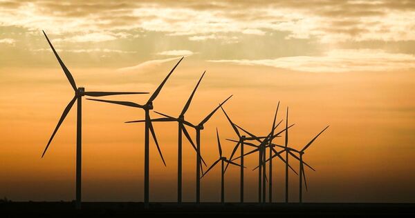 Windpark an der Nordsee