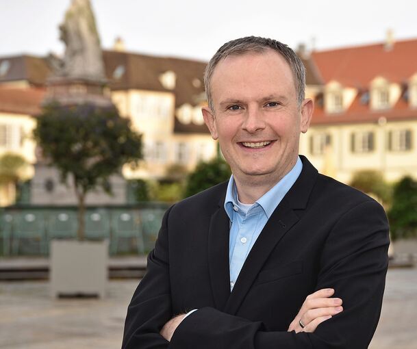 Citymanager Markus Fischer hat den Einzelhandel in Ludwigsburg im Blick.