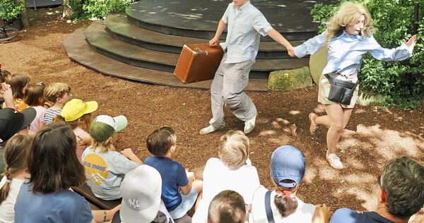 Mitten im Grünen: die Aufführungen des Ludwigsburger Theatersommers. Hier „Emil und die Detektive“ im vergangenen Jahr.