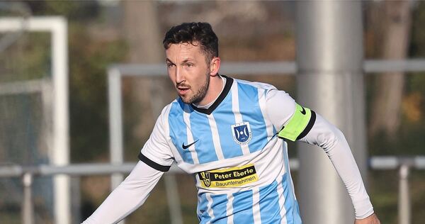 Rechtzeitig zur Relegation wieder ins Training eingestiegen: Schwieberdingens Kapitän Maximilian Graf.