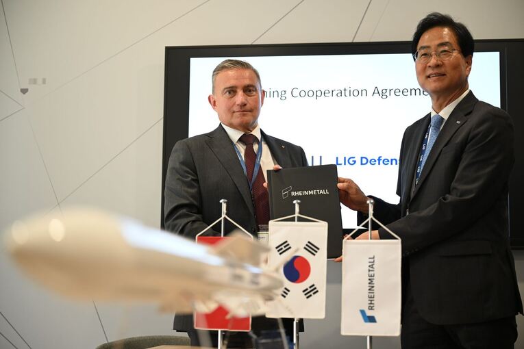 Rheinmetall kooperiert mit südkoreanischer Firma LIG D&A