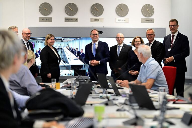 Einweihung Gemeinsames Zentrum zur Abwehr hybrider Bedrohungen Einweihung Gemeinsames Zentrum zur Abwehr hybrider Bedrohungen
