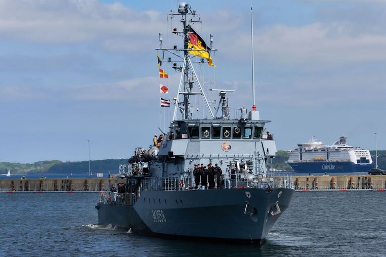 Minenjagdboot Fulda startet zu Einsatz im Mittelmeer Minenjagdboot Fulda startet zu Einsatz im Mittelmeer