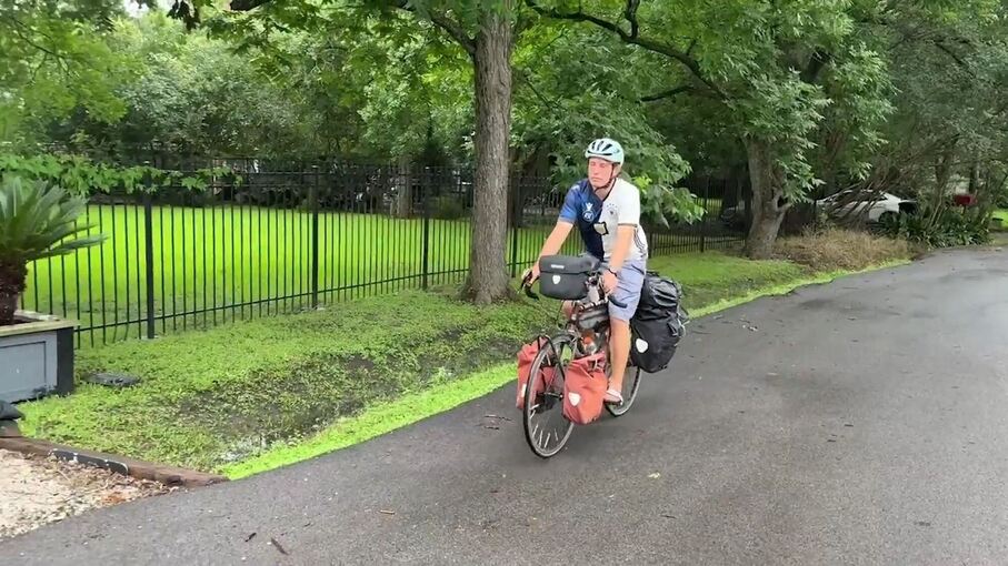 Jakob Alberti reist auf dem Fahrrad um die Welt Jakob Alberti reist auf dem Fahrrad um die Welt