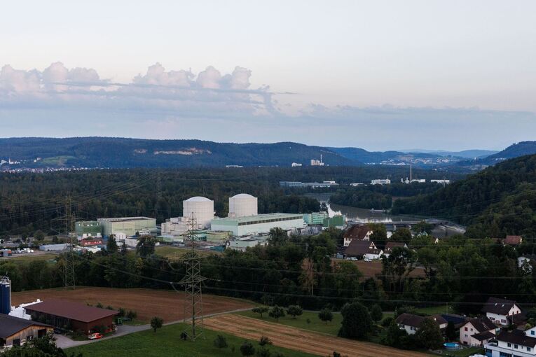 Das Schweizer Atomkraftwerk Beznau