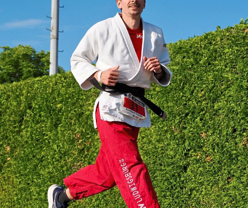 Laufen ist für diesen Athleten vom MTV Ludwigsburg nicht die einzige Sportart.