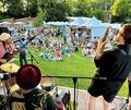 Die multinationale Band Faela war aus Schweden nach Ludwigsburg angereist, um im blühenden Barock das Publikum zu begeistern.