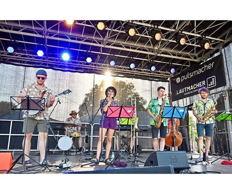 Auch Jazzrakede sorgt für gute Stimmung. Auch Jazzrakede sorgt für gute Stimmung.