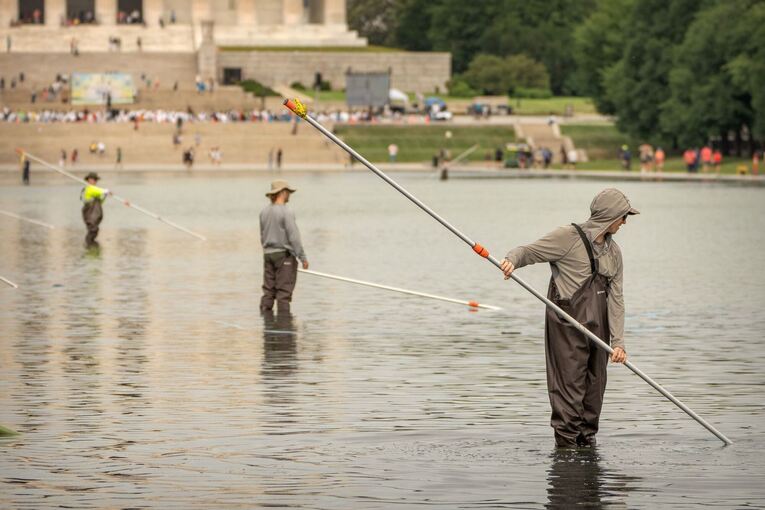 Reflecting Pool am Lincoln Memorial Reflecting Pool am Lincoln Memorial