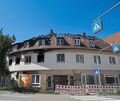 Im Gebäude Schillerplatz 1 ist der Brand ausgebrochen. Nach den Sommerferien soll es abgerissen werden.