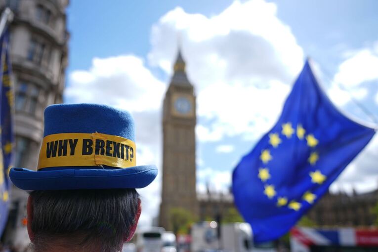 Brexit-Proteste in Großbritannien Brexit-Proteste in Großbritannien