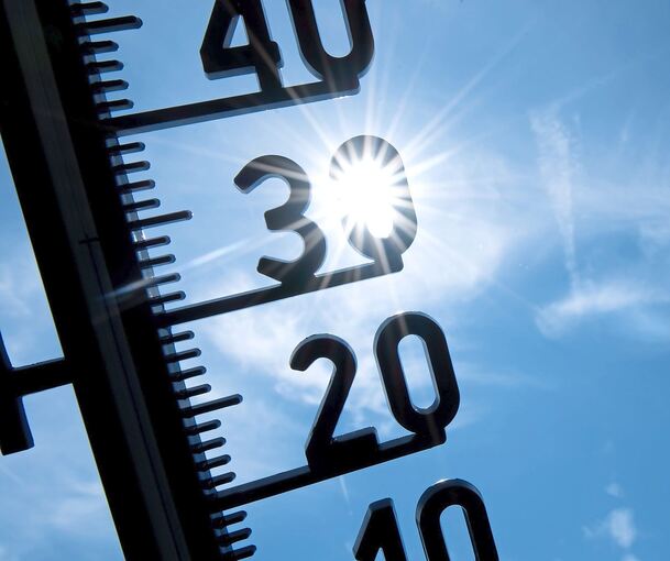 Das Thermometer steigt und steigt. Im Laufe der Woche werden über 32 Grad erwartet.