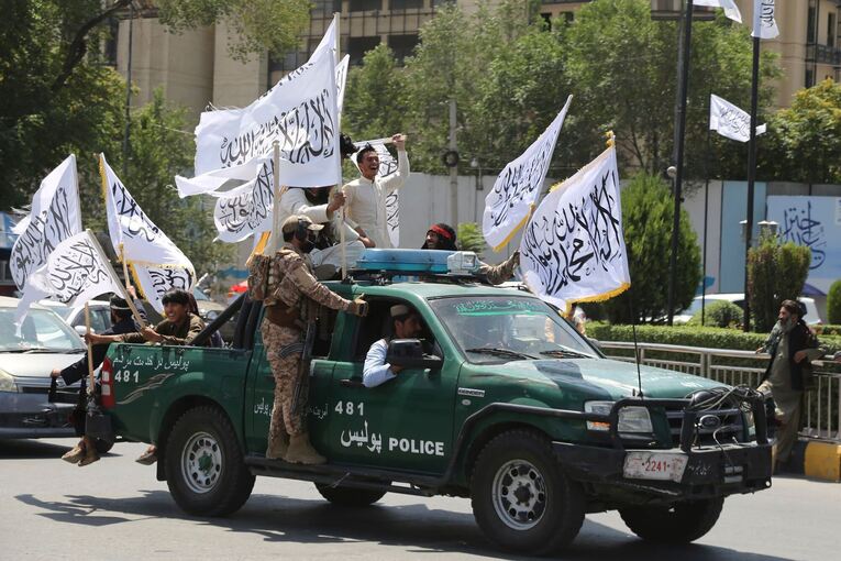 Taliban-Mitglieder in Kabul Taliban-Mitglieder in Kabul